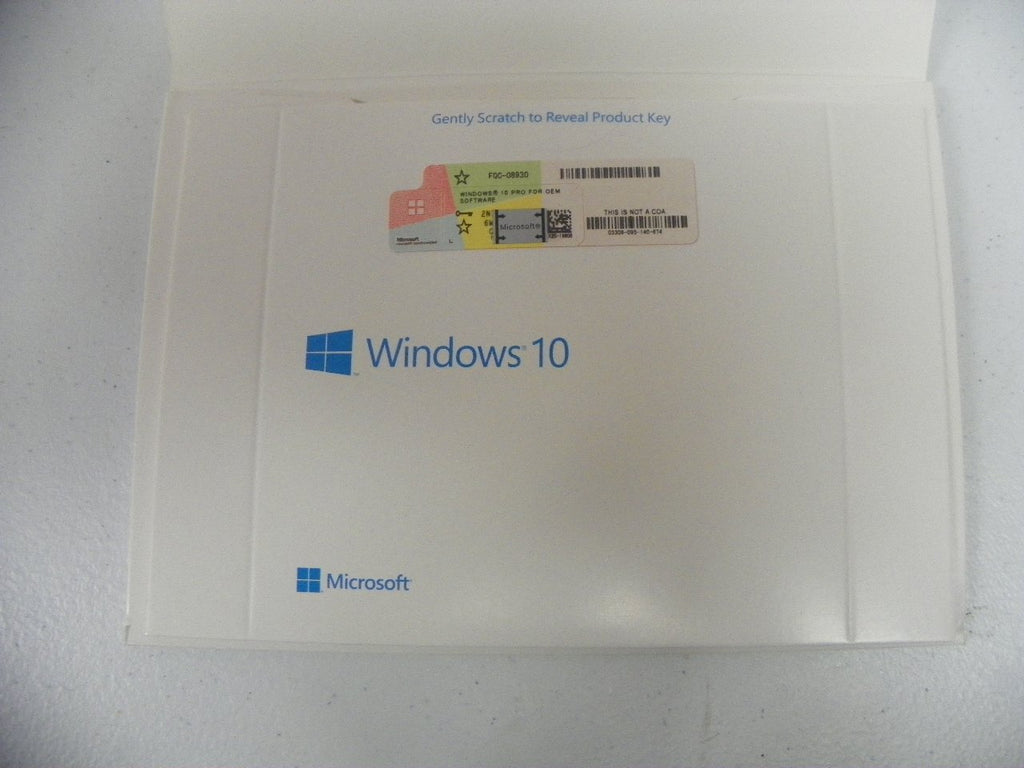 Windows 10 Pro COA